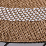 Safavieh Sisal Performance 6'-7" x 6'-7" Rug in Natural / Ivory