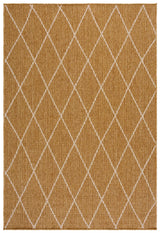 Safavieh Sisal Performance 4'-0" x 6'-0" Rug in Natural / Ivory