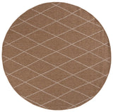 Safavieh Sisal Performance 6'-7" x 6'-7" Rug in Natural / Ivory