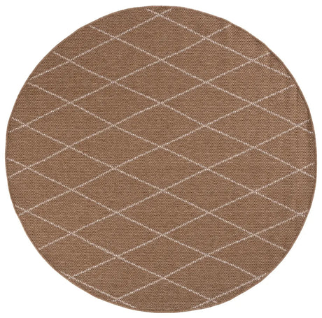 Safavieh Sisal Performance 6'-7" x 6'-7" Rug in Natural / Ivory
