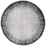 Safavieh Skyler 6'-7" x 6'-7" Rug in Ivory Grey / Black