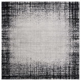 Safavieh Skyler 6'-7" x 6'-7" Rug in Ivory Grey / Black