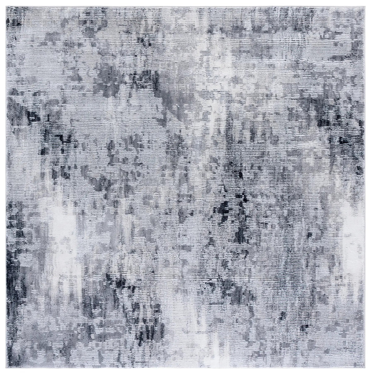 Safavieh Slate 700 6'-7" x 6'-7" Rug in Grey / Ivory