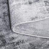Safavieh Slate 700 4'-0" x 6'-0" Rug in Grey / Ivory