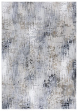 Safavieh Slate 700 4'-0" x 6'-0" Rug in Grey / Brown Ivory
