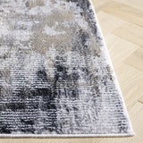 Safavieh Slate 700 4'-0" x 6'-0" Rug in Grey / Brown Ivory