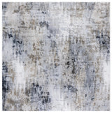 Safavieh Slate 700 6'-7" x 6'-7" Rug in Grey / Brown Ivory