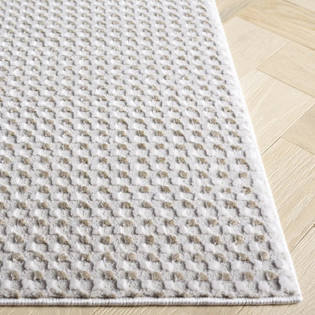 Safavieh Slate 700 4'-0" x 6'-0" Rug in Beige / Ivory Grey