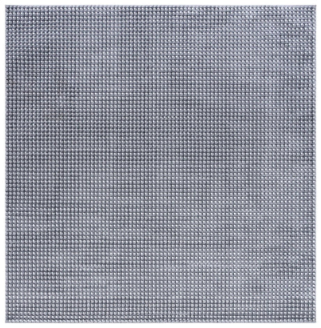 Safavieh Slate 700 6'-7" x 6'-7" Rug in Grey / Ivory Black