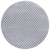 Safavieh Slate 700 6'-7" x 6'-7" Rug in Grey / Ivory Black