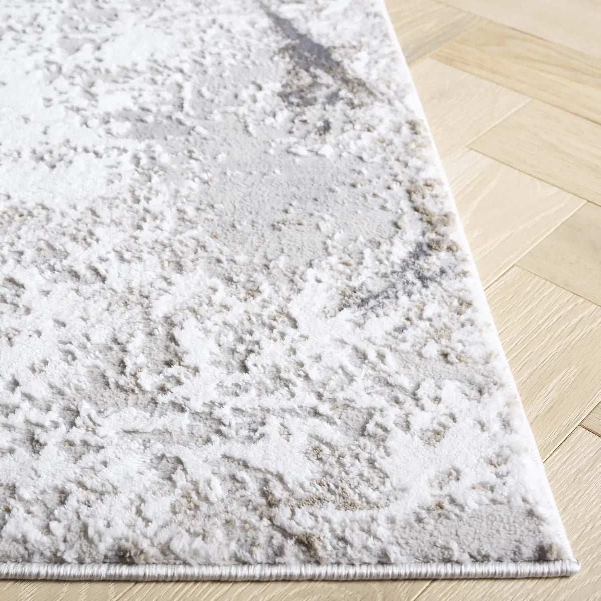 Safavieh Slate 700 4'-0" x 6'-0" Rug in Grey / Ivory Brown
