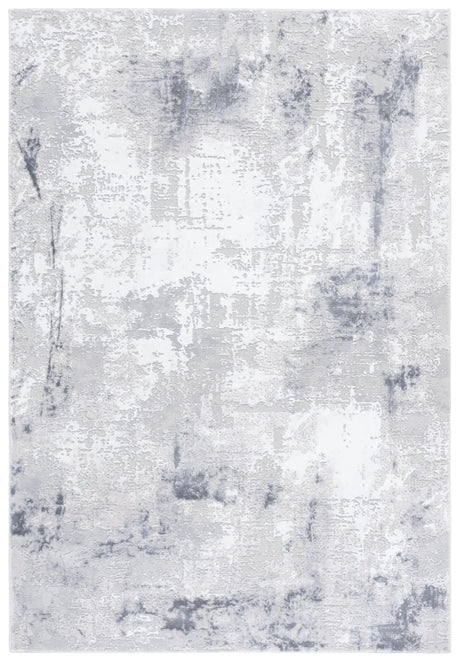 Safavieh Slate 700 4'-0" x 6'-0" Rug in Grey / Ivory