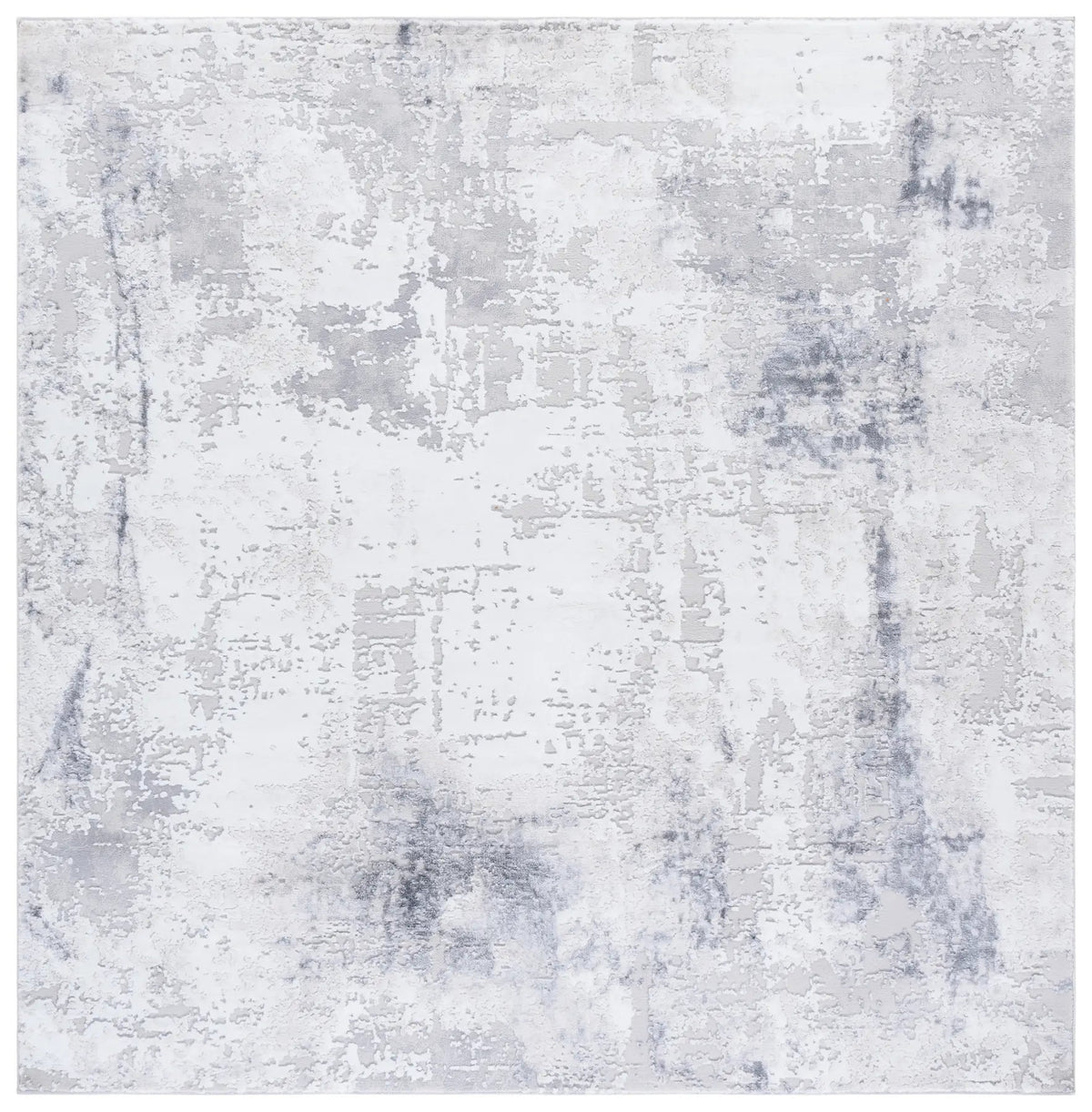 Safavieh Slate 700 6'-7" x 6'-7" Rug in Grey / Ivory