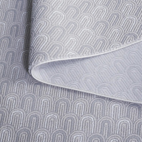 Safavieh Slate 700 4'-0" x 6'-0" Rug in Beige / Grey Ivory
