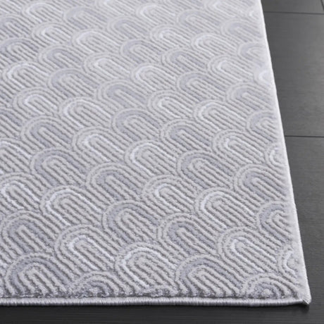Safavieh Slate 700 4'-0" x 6'-0" Rug in Beige / Grey Ivory
