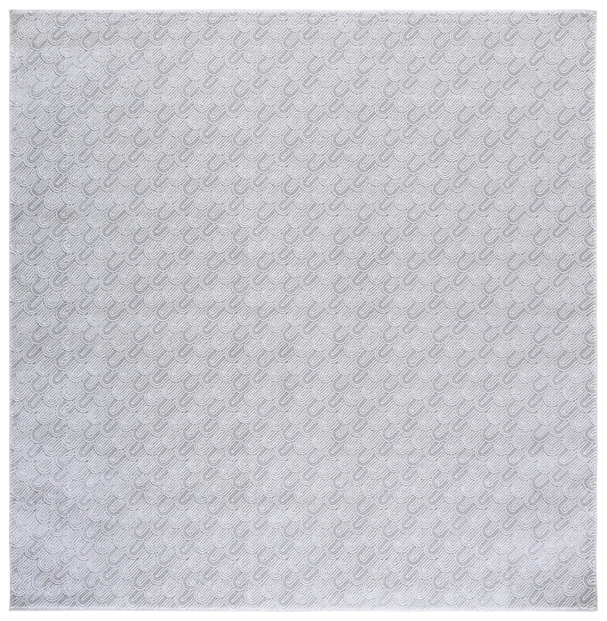 Safavieh Slate 700 6'-7" x 6'-7" Rug in Beige / Grey Ivory