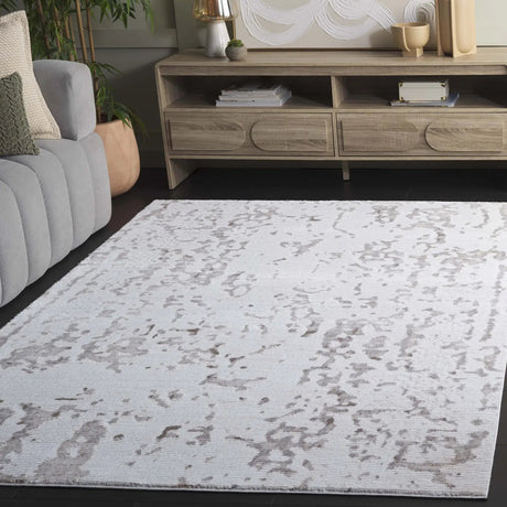 Safavieh Slate 700 4'-0" x 6'-0" Rug in Beige / Brown