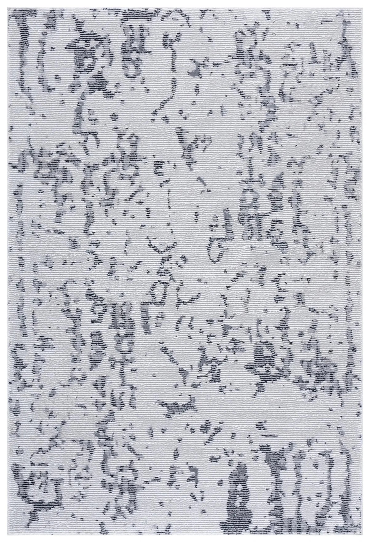 Safavieh Slate 700 4'-0" x 6'-0" Rug in Grey / Dark Grey