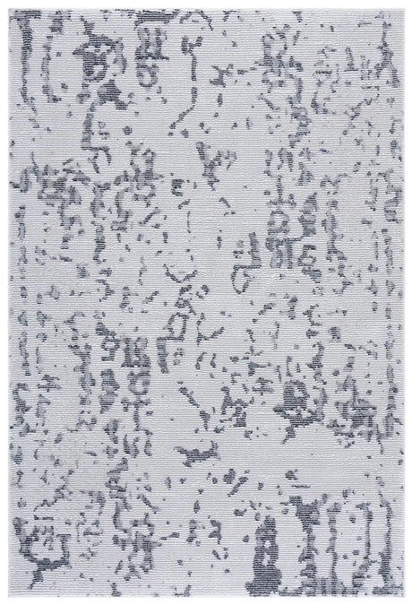 Safavieh Slate 700 4'-0" x 6'-0" Rug in Grey / Dark Grey