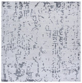 Safavieh Slate 700 6'-7" x 6'-7" Rug in Grey / Dark Grey
