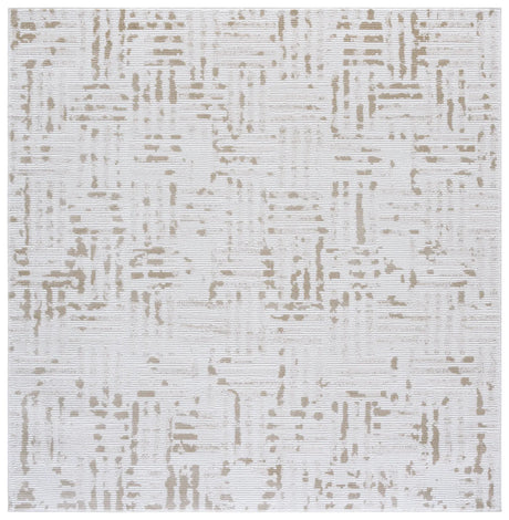 Safavieh Slate 700 6'-7" x 6'-7" Rug in Ivory / Taupe