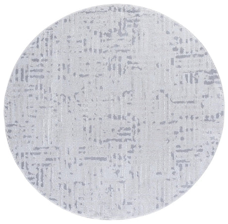 Safavieh Slate 700 6'-7" x 6'-7" Rug in Light Grey / Grey