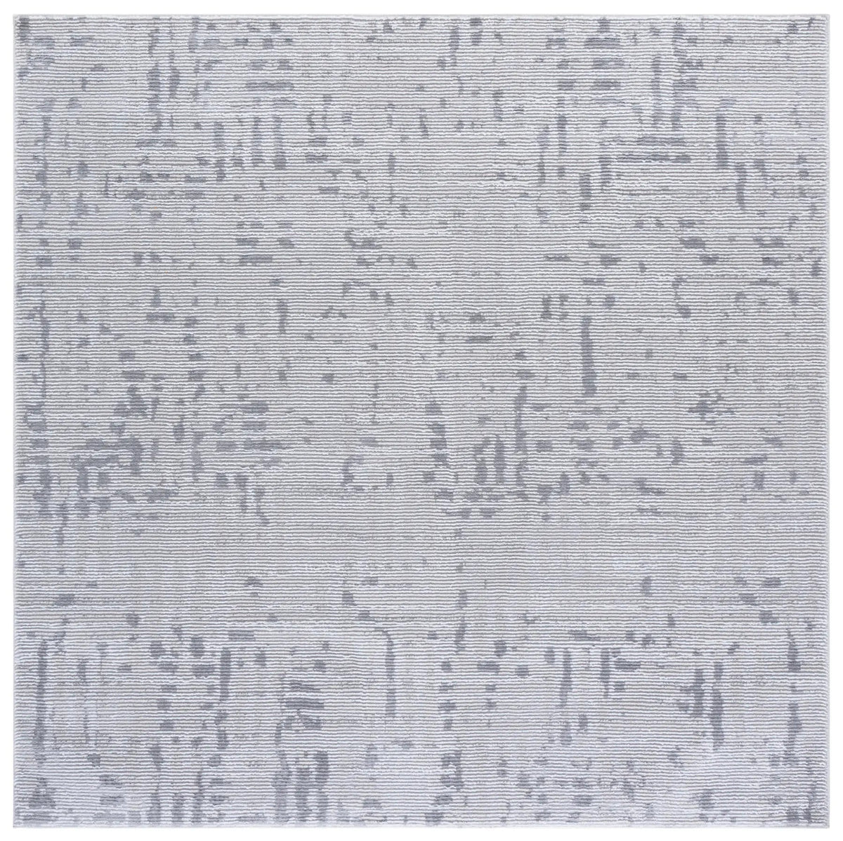 Safavieh Slate 700 6'-7" x 6'-7" Rug in Light Grey / Grey