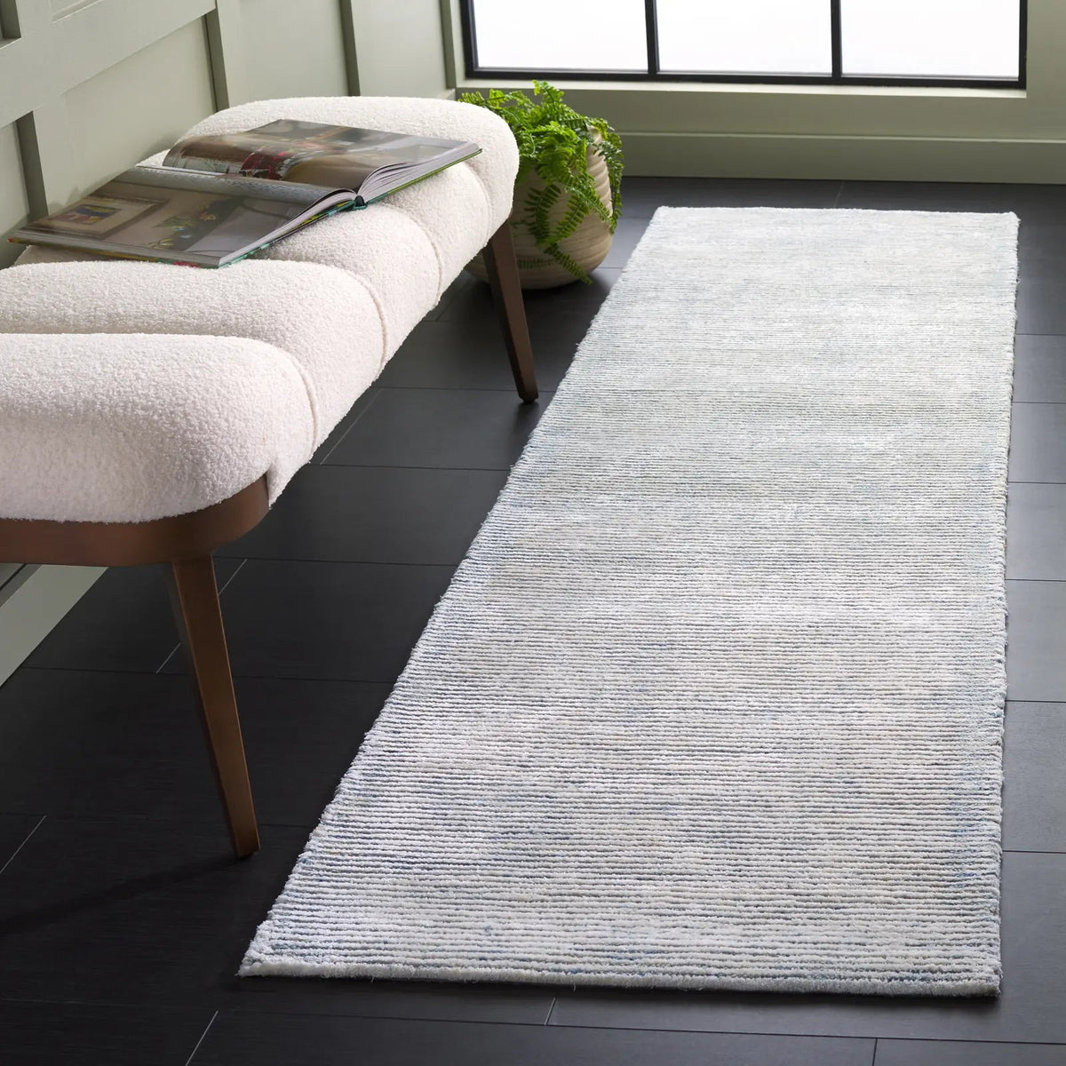 Safavieh Soho 2'-3" x 8'-0" Rug in Blue / Ivory