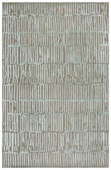 Safavieh Soho 4'-0" x 6'-0" Rug in Green / Brown
