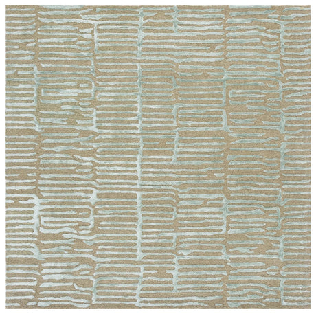 Safavieh Soho 6'-0" x 6'-0" Rug in Green / Brown