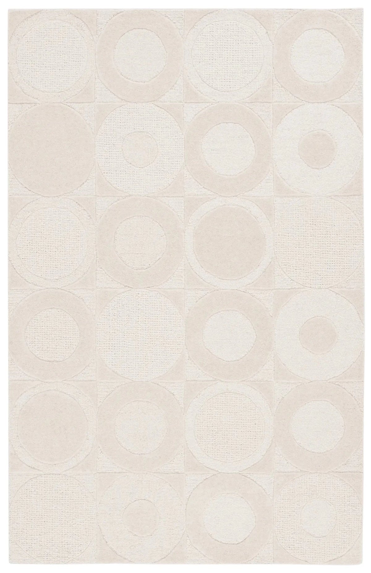 Safavieh Soho 4'-0" x 6'-0" Rug in Beige / Ivory
