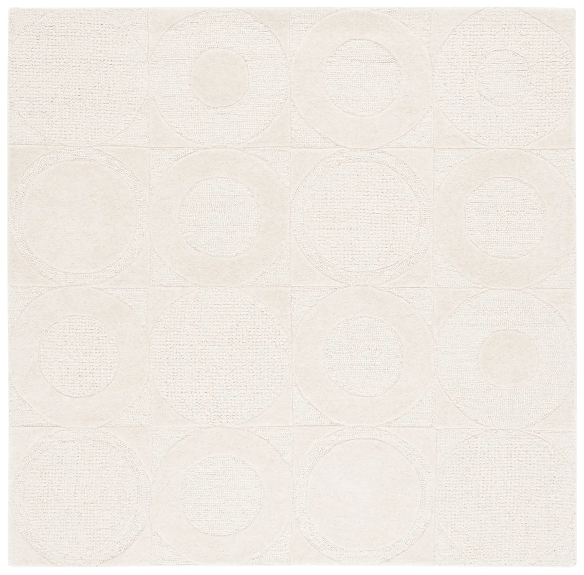 Safavieh Soho 6'-0" x 6'-0" Rug in Beige / Ivory