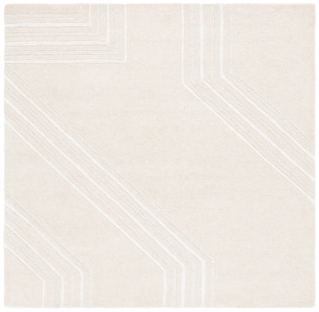 Safavieh Soho 6'-0" x 6'-0" Rug in Beige / Ivory