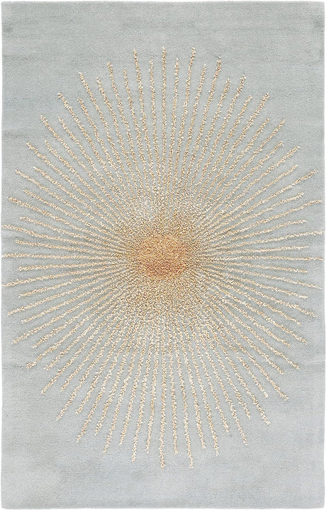 Safavieh Soho Soh655J Blue/Beige Rug.