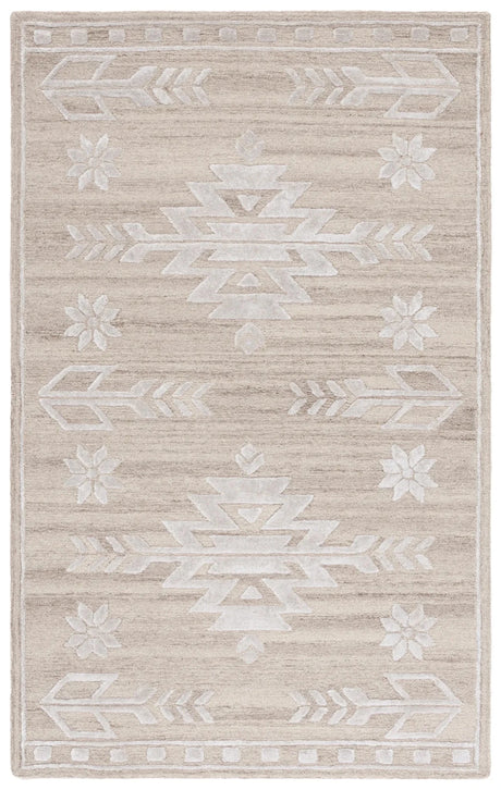 Safavieh Soho 4'-0" x 6'-0" Rug in Beige / Ivory