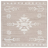 Safavieh Soho 6'-0" x 6'-0" Rug in Beige / Ivory
