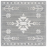 Safavieh Soho 6'-0" x 6'-0" Rug in Grey / Ivory