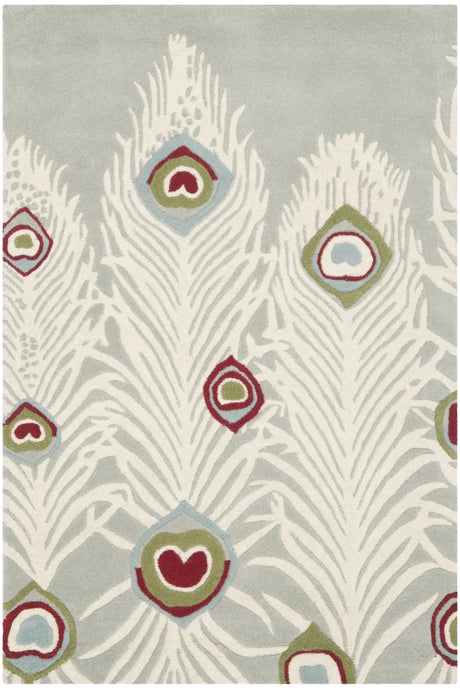 Safavieh Soho 3'-6" x 5'-6" Rug in Grey / Ivory