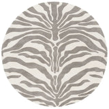 Safavieh Soho 6'-0" x 6'-0" Rug in Ivory / Grey