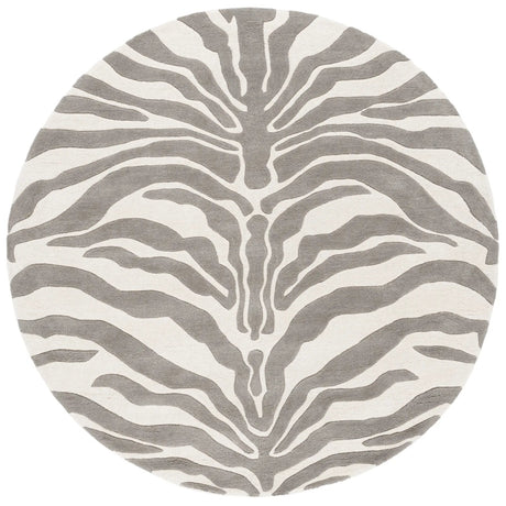 Safavieh Soho 6'-0" x 6'-0" Rug in Ivory / Grey