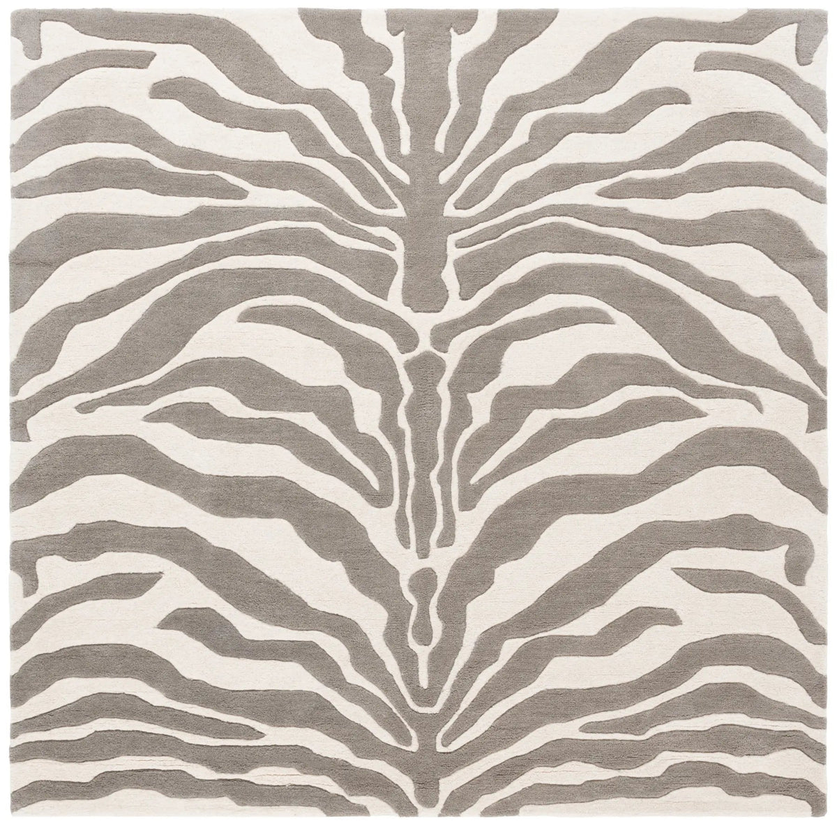 Safavieh Soho 6'-0" x 6'-0" Rug in Ivory / Grey