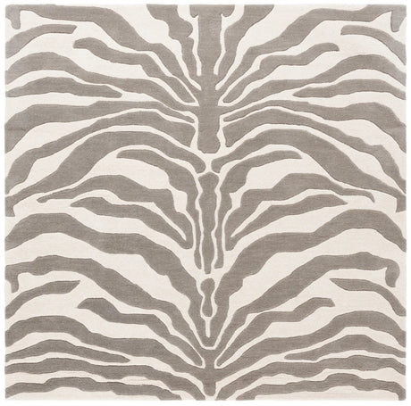 Safavieh Soho 6'-0" x 6'-0" Rug in Ivory / Grey