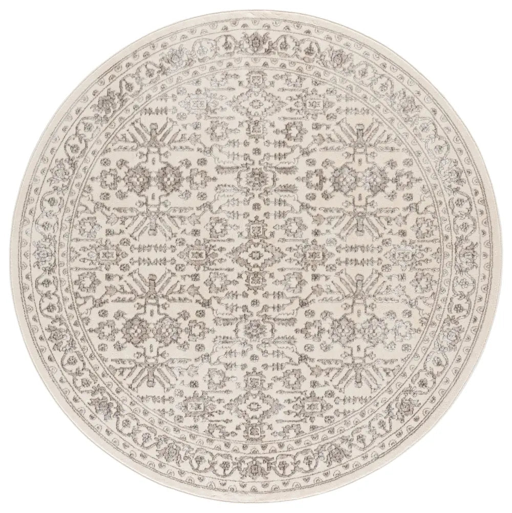 Safavieh Spectrum 6'-7" x 6'-7" Rug in Ivory / Grey