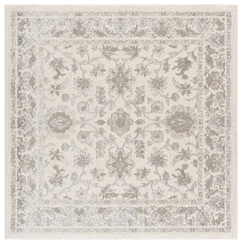 Safavieh Spectrum 6'-7" x 6'-7" Rug in Ivory / Grey