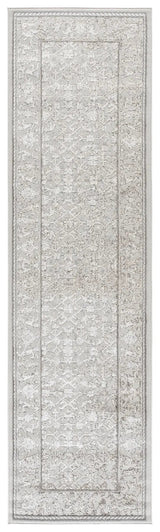 Safavieh Spectrum 2'-2" x 8'-0" Rug in Grey / Ivory