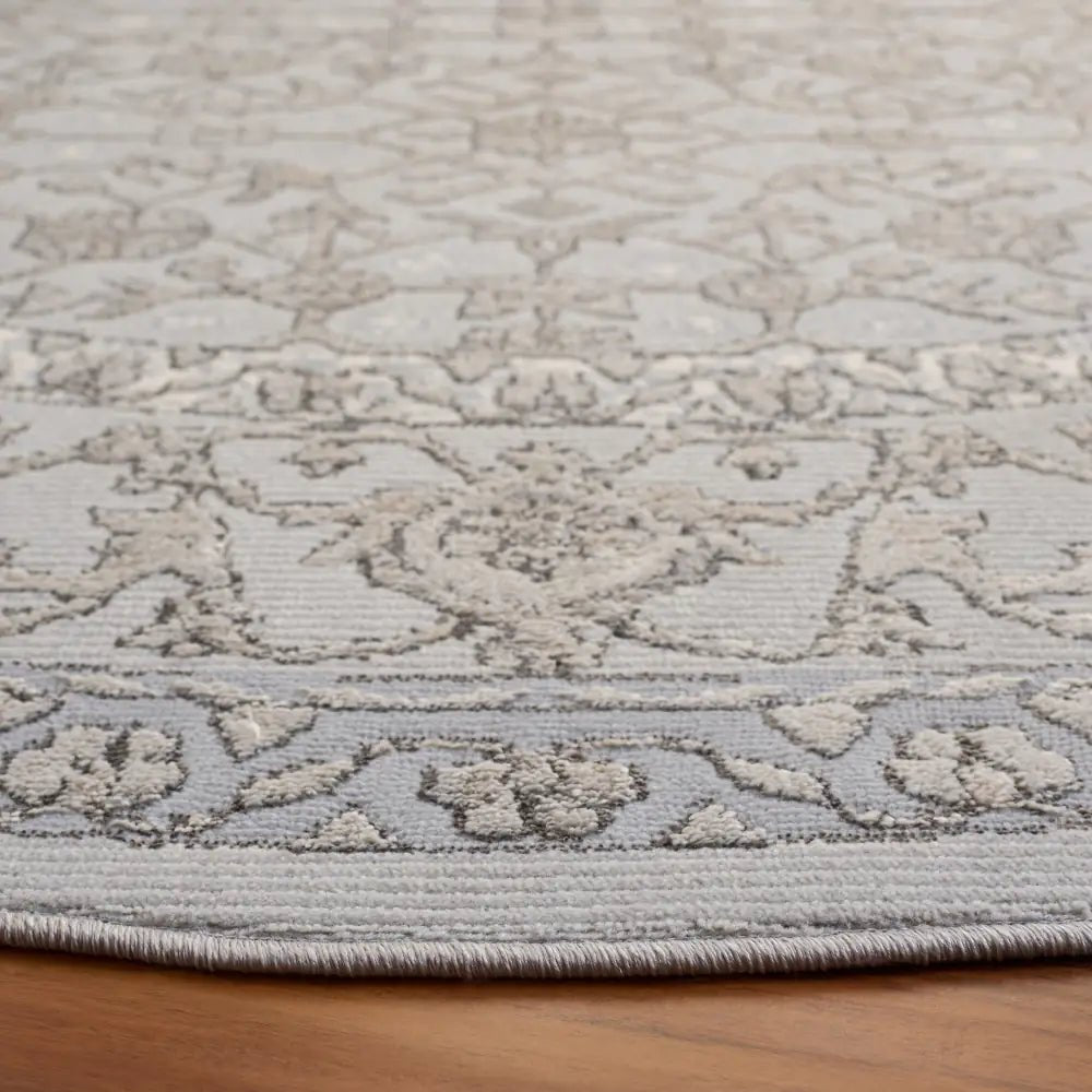 Safavieh Spectrum 6'-7" x 6'-7" Rug in Grey / Ivory