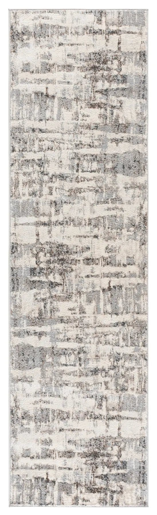 Safavieh Spectrum 2'-2" x 8'-0" Rug in Ivory / Grey