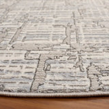 Safavieh Spectrum 6'-7" x 6'-7" Rug in Grey / Ivory