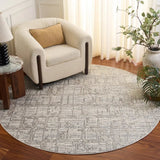 Safavieh Spectrum 6'-7" x 6'-7" Rug in Grey / Ivory