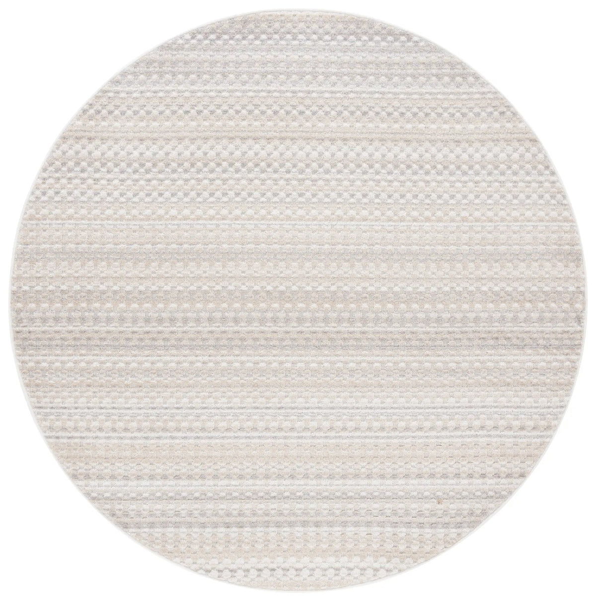 Safavieh Stella 6'-7" x 6'-7" Rug in Beige / Grey